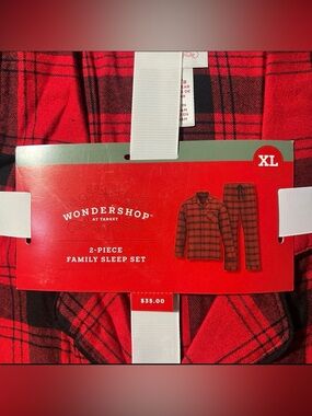Target Red & Black Plaid Two-Piece Sleep Set